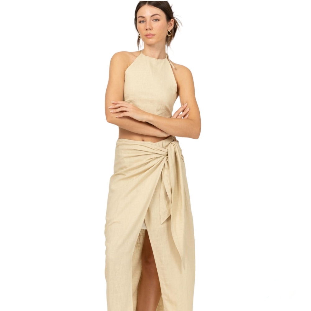 Halter and Skirt Set